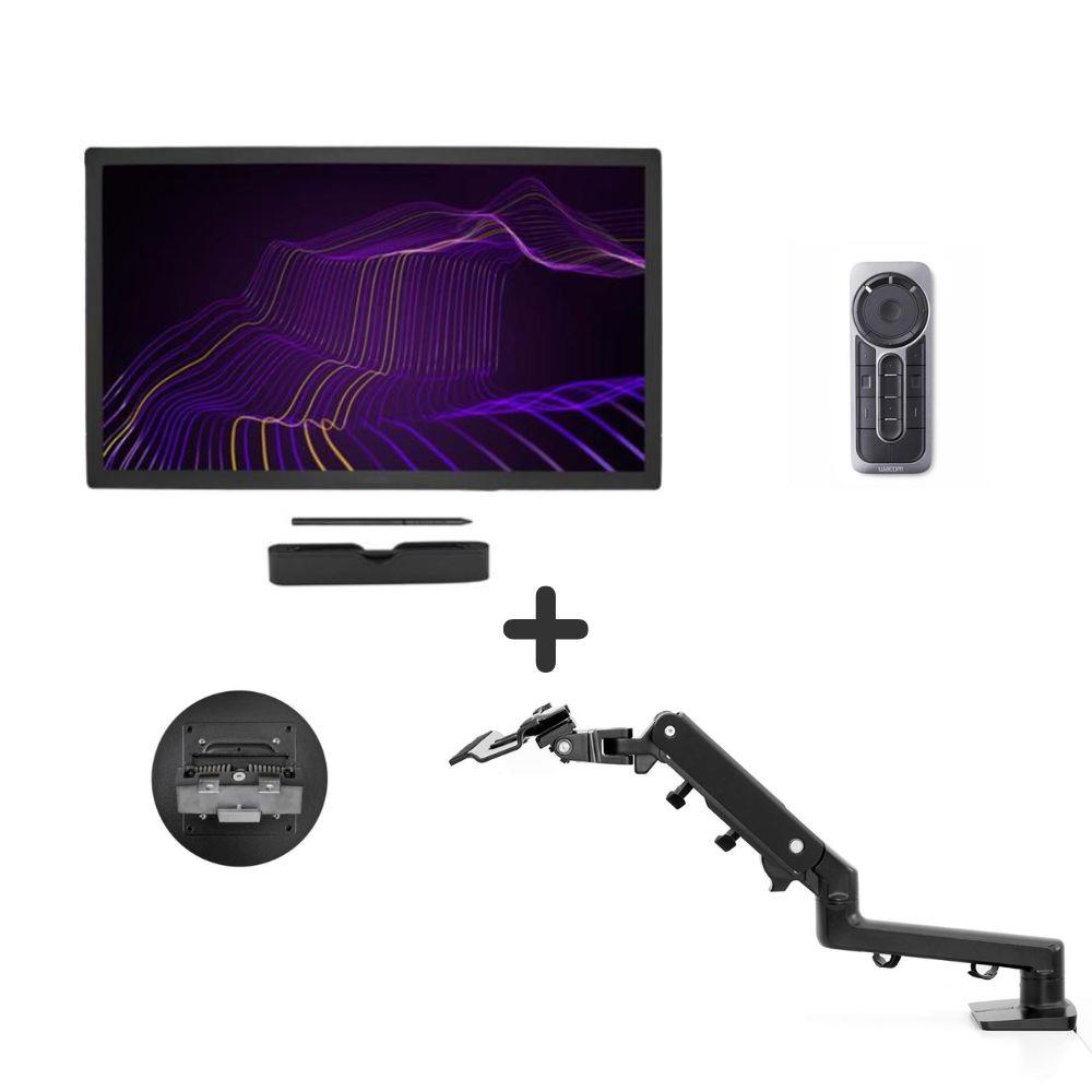 Kit Mesa Digitalizadora com Tela Wacom Cintiq Pro 27