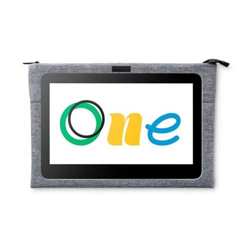 Mesa Digitalizadora Com Tela Wacom One Gen 2 DTC121 12” +  Capa Flexível Wacom Soft Case Médio