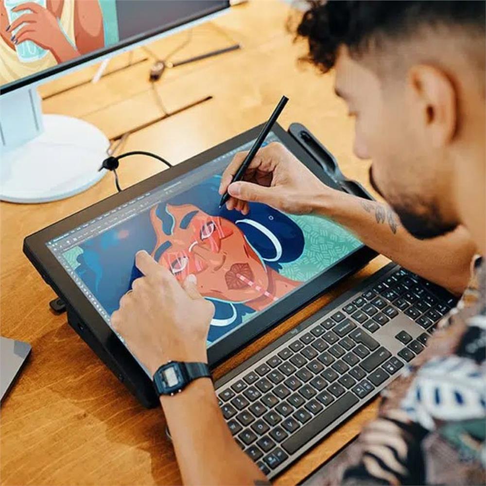 Mesa Digitalizadora Com Tela, Display Interativo Profissional