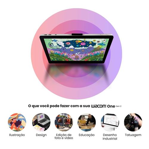 Mesa Digitalizadora Wacom One 13 Titan Touch DTH134