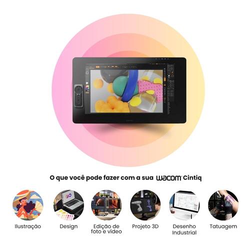 Mesa Digitalizadora Com Tela, Display Interativo Profissional