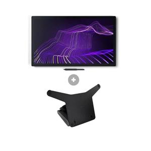 Kit Display Interativo Wacom Cintiq Pro 27&#34; + Suporte Wacom Cintiq Pro 27 Ajustável