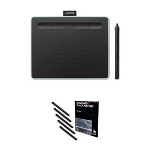 KIT Mesa Digitalizadora Wacom Intuos CTL4100W + Pontas P/ Canetas Black Nibs 5-Pack ACK20001