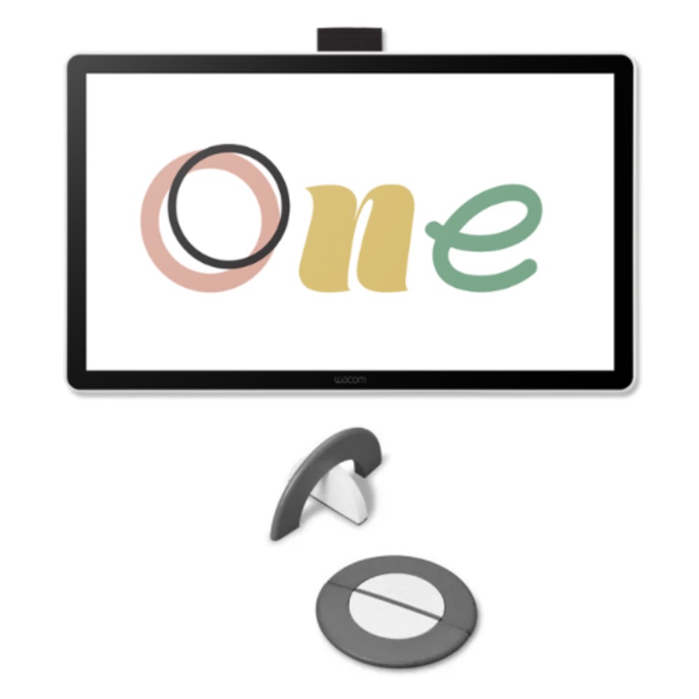 Kit Mesa Digitalizadora com tela Wacom One , Tela Criativa 14 + Wacom Suporte para Display One 12" e 13" ACK649Z