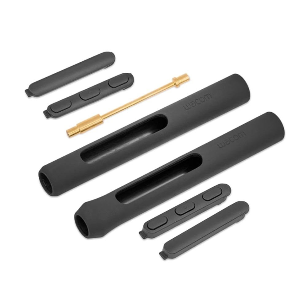Kit de Personalização Wacom Pro Pen 3 , ACK45601Z , Empunhaduras , Botões e Peso de Balanceamento