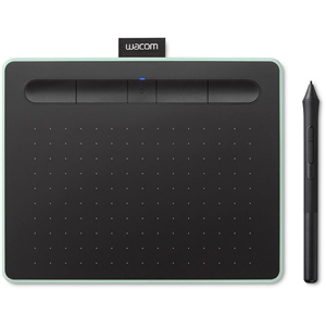 Mesa Digitalizadora Wacom Intuos CTL4100W, Pequena, Bluetooth, Pistache