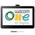 Display Interativo Wacom One 13&#34; Touch, Tela Full HD IPS, 16.7 Milhões de Cores, Preto, DTH134